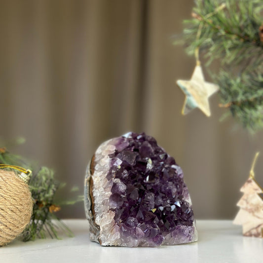 Amethyst cathedral with FREE GIFT BOX, Crystal rocks for sale