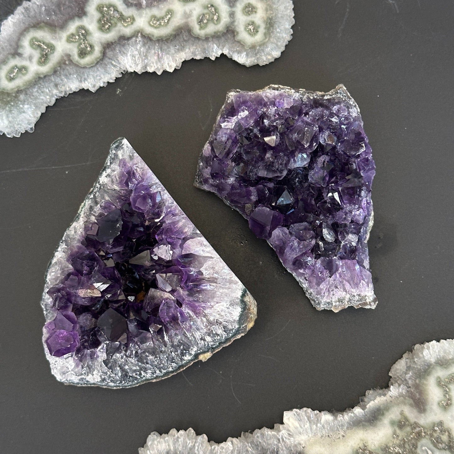 Amethyst clusters for home decor, large crystals amethyst clusters