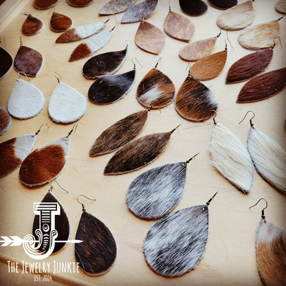 **Leather Earring Starter Pack-Hair-On-Hide-10 Pairs 208L