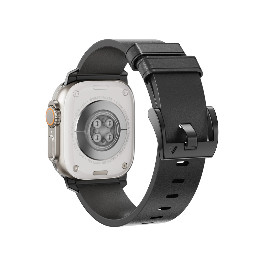 Horween Heritage Leather Band for Apple Watch | 26mm Wide, Ultra/Series 10 Compatible