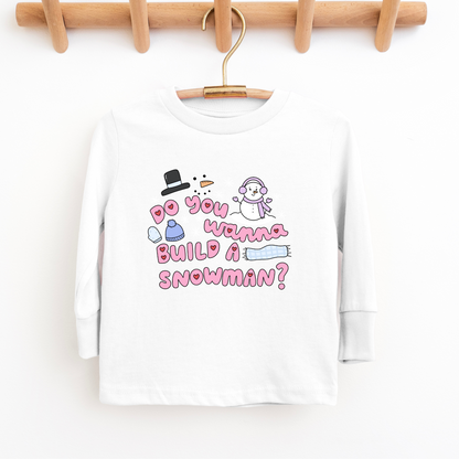 Do you wanna build a snowman?