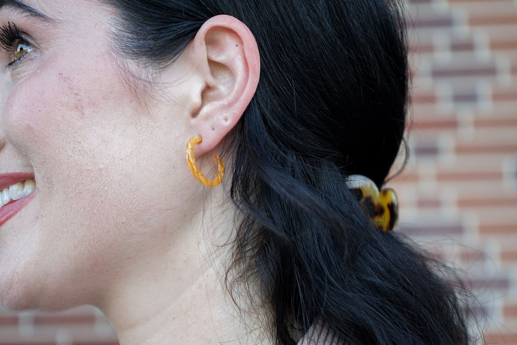 Cam Mini Hoops - Fall Leaves