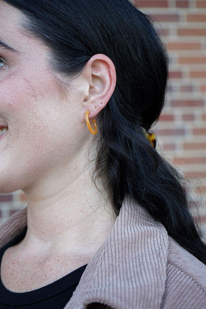 Cam Mini Hoops - Fall Leaves