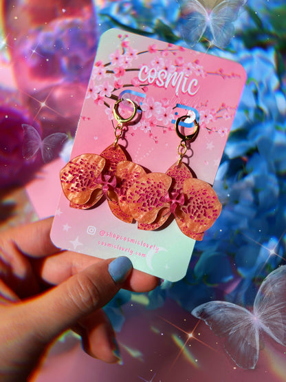 Orchid Earrings