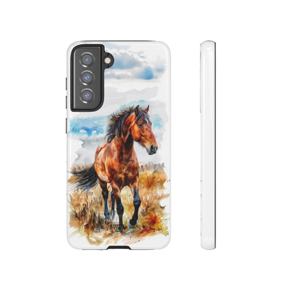 WATERCOLOR HORSE | Tough Phone Case