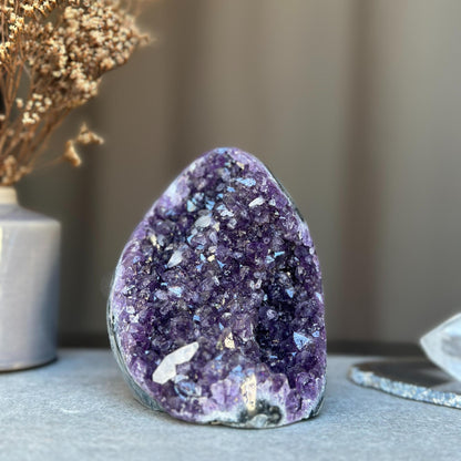 Deep Purple Amethyst Stone