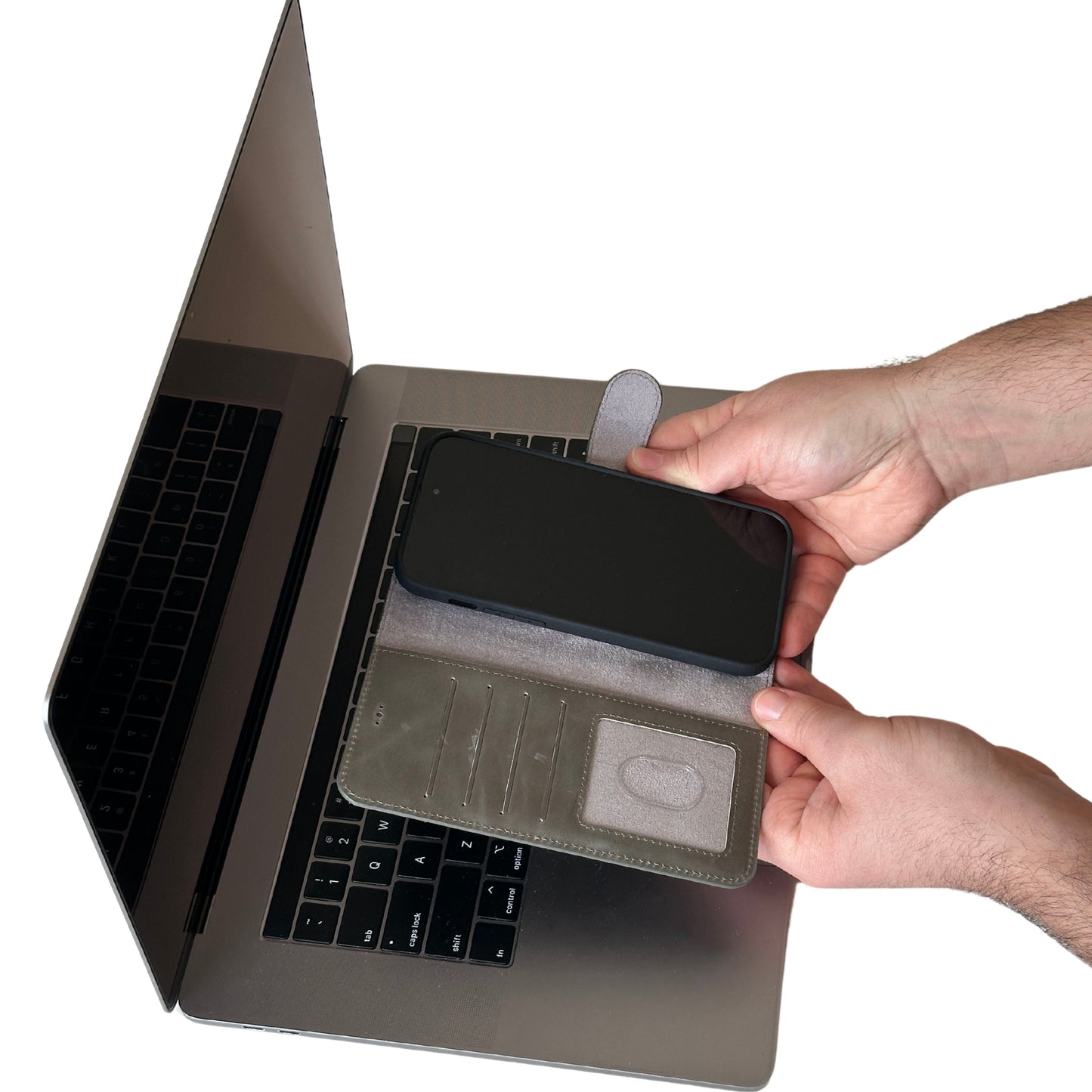 Vegas Premium Leather iPhone 15 Wallet Case with MagSafe | Detachable RFID Blocking Luxury Wallet