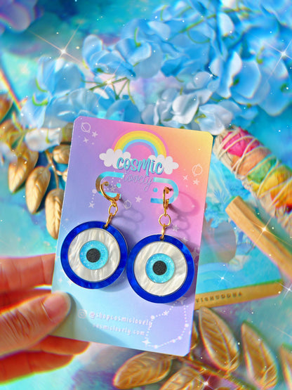 Evil Eye Earrings