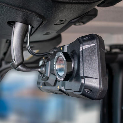 The Legend 4ch Waterproof Rear View Mirror Dash Cam with 1080P Front+ Rear+ Left/Right Side Cameras