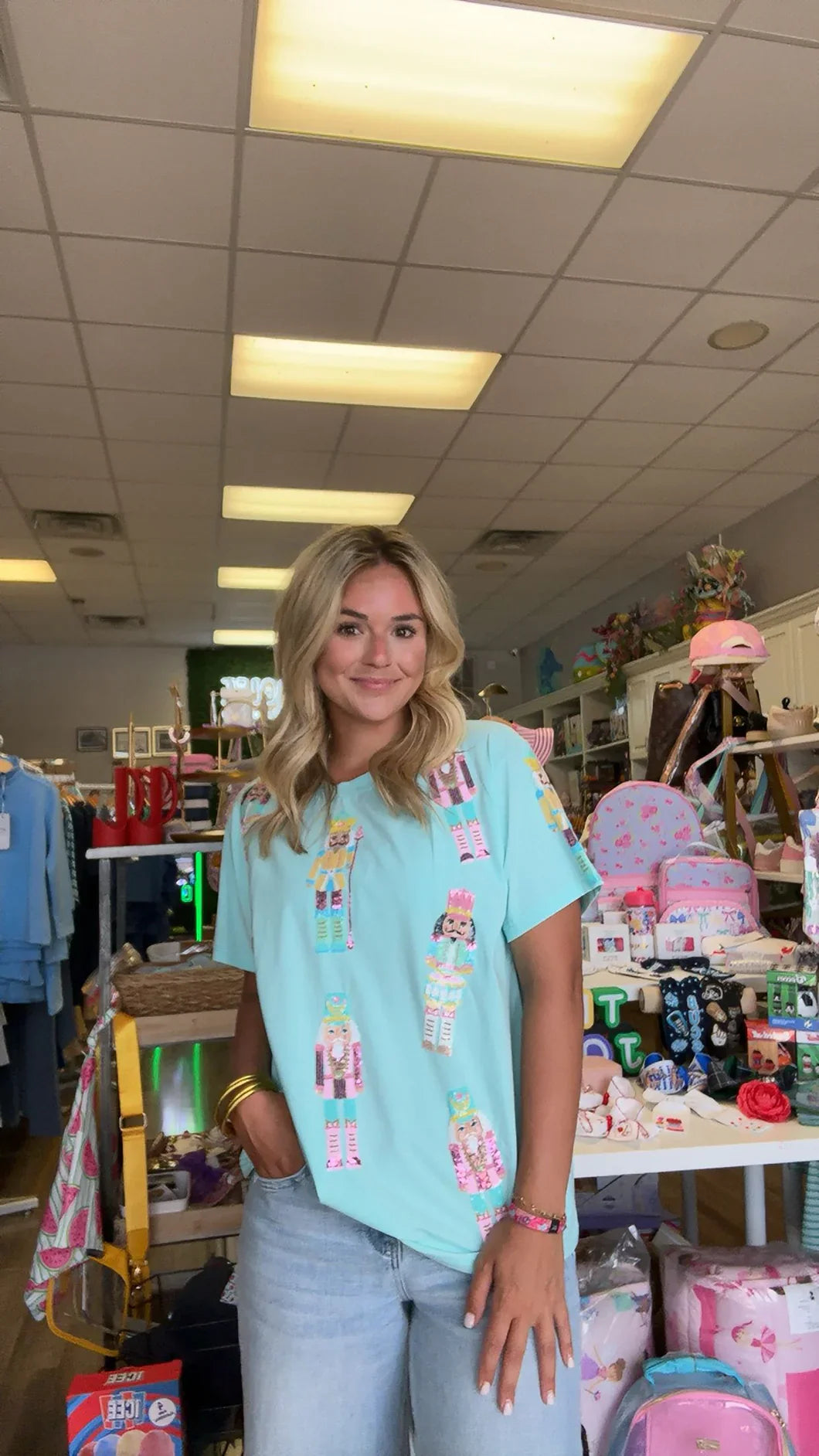 Preorder 11/5 : Nutcracker Sequin Top