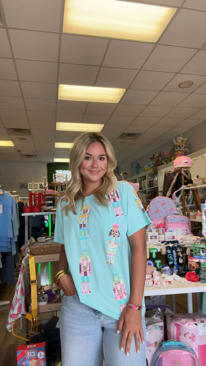 Preorder 11/5 : Nutcracker Sequin Top