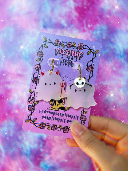 Halloween Costume Ghostie Earrings