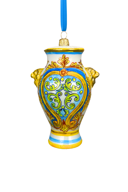 Amalfi Vase Polish Glass Ornament