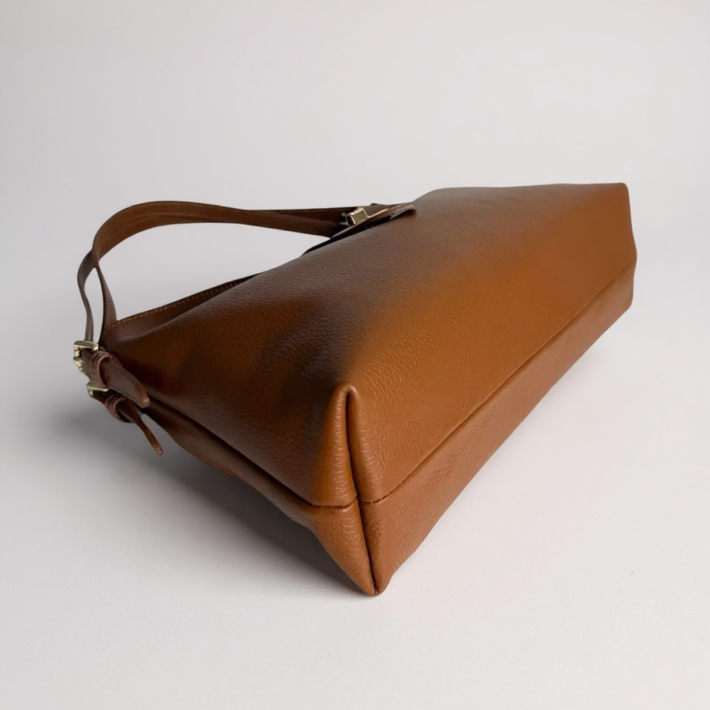 THE CLARA LEATHER SLOUCH BAG