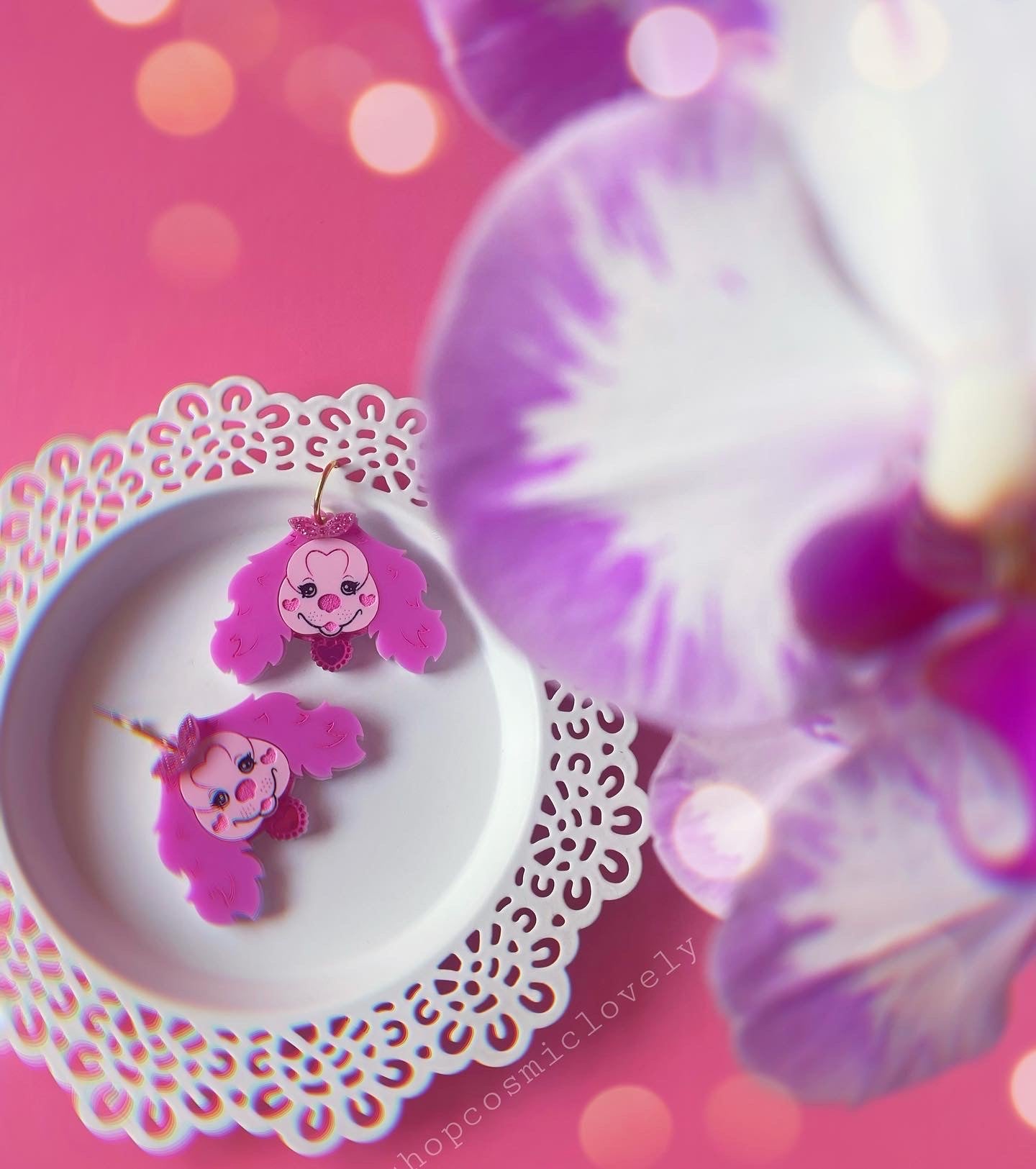 Surprise Puppy  Earrings