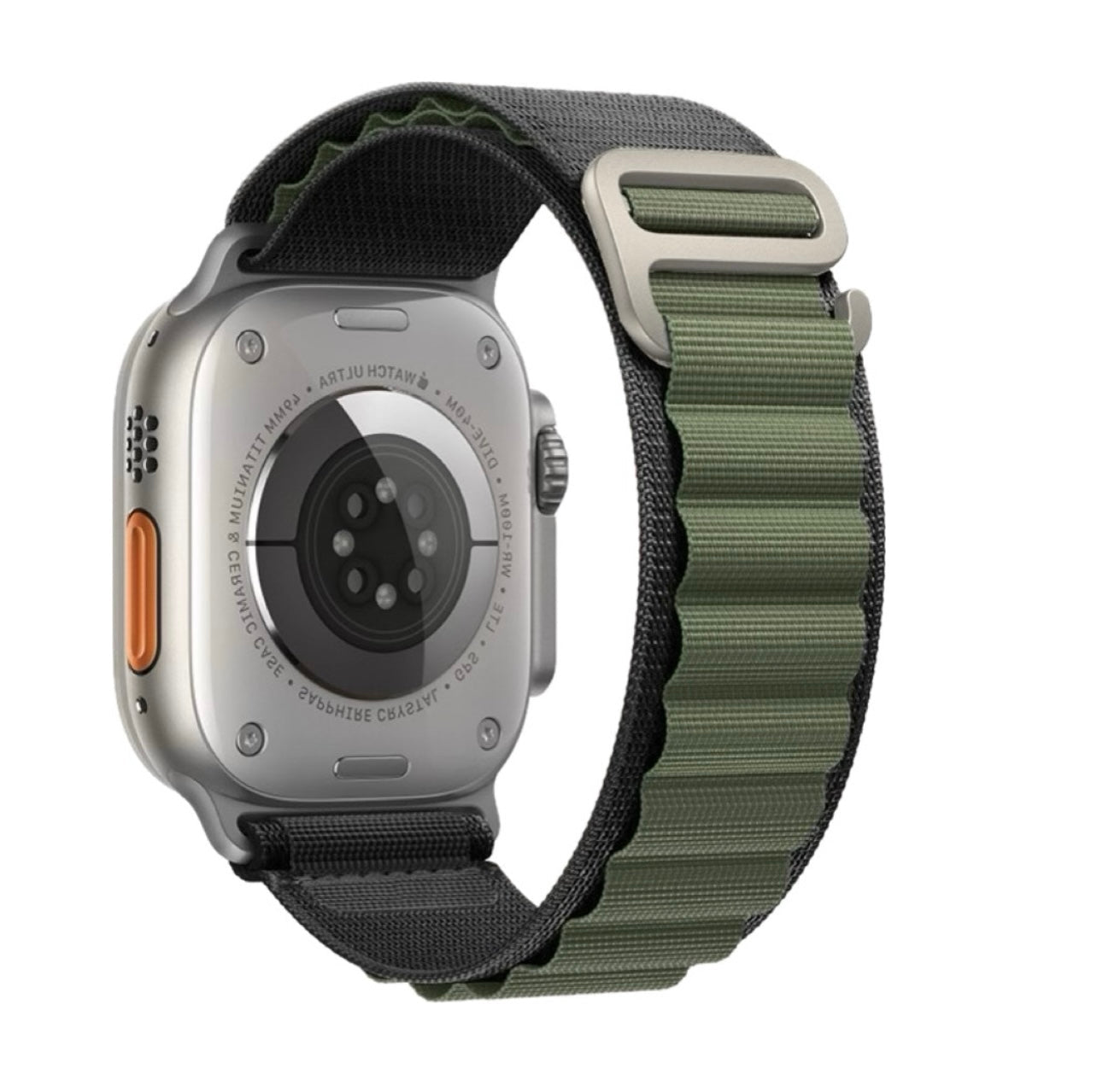 Stretch Alpine Loop Band for Apple Watch – Nylon D-Hook Strap