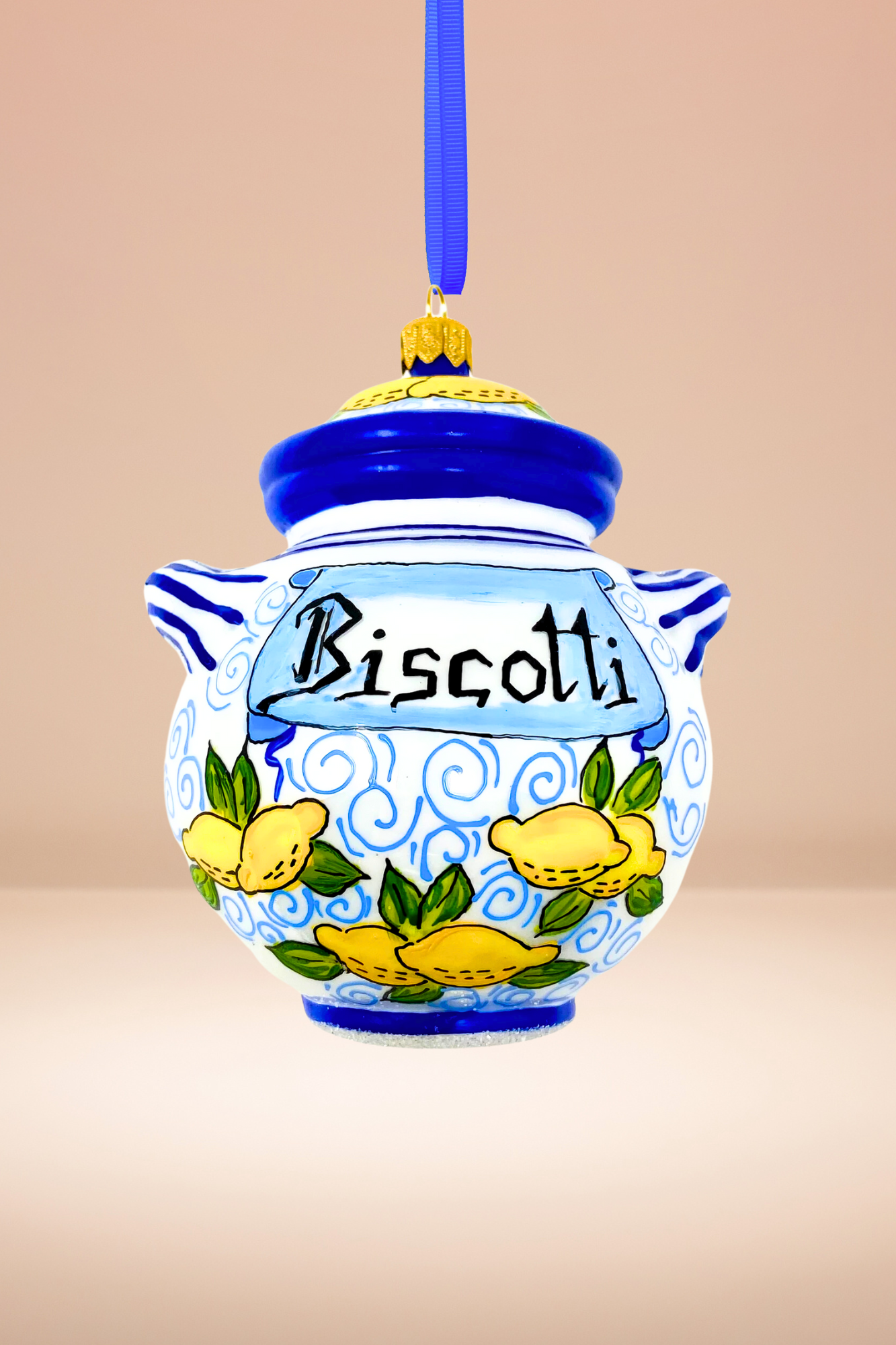 Bruno Cookie Jar Polish Glass Ornament