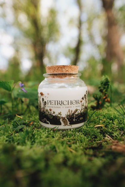 Petrichor | 8oz Apothecary Soy Candle