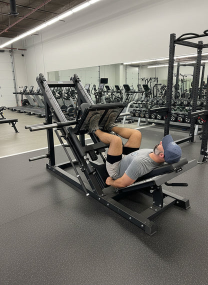 SFE Commercial 45 Degree Plate Loaded Leg Press Hack Squat Combo (New)
