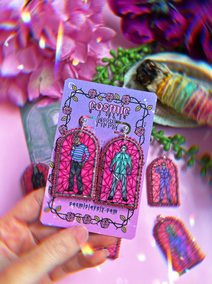 BARBlECORE Spooky Guys Arch Earrings