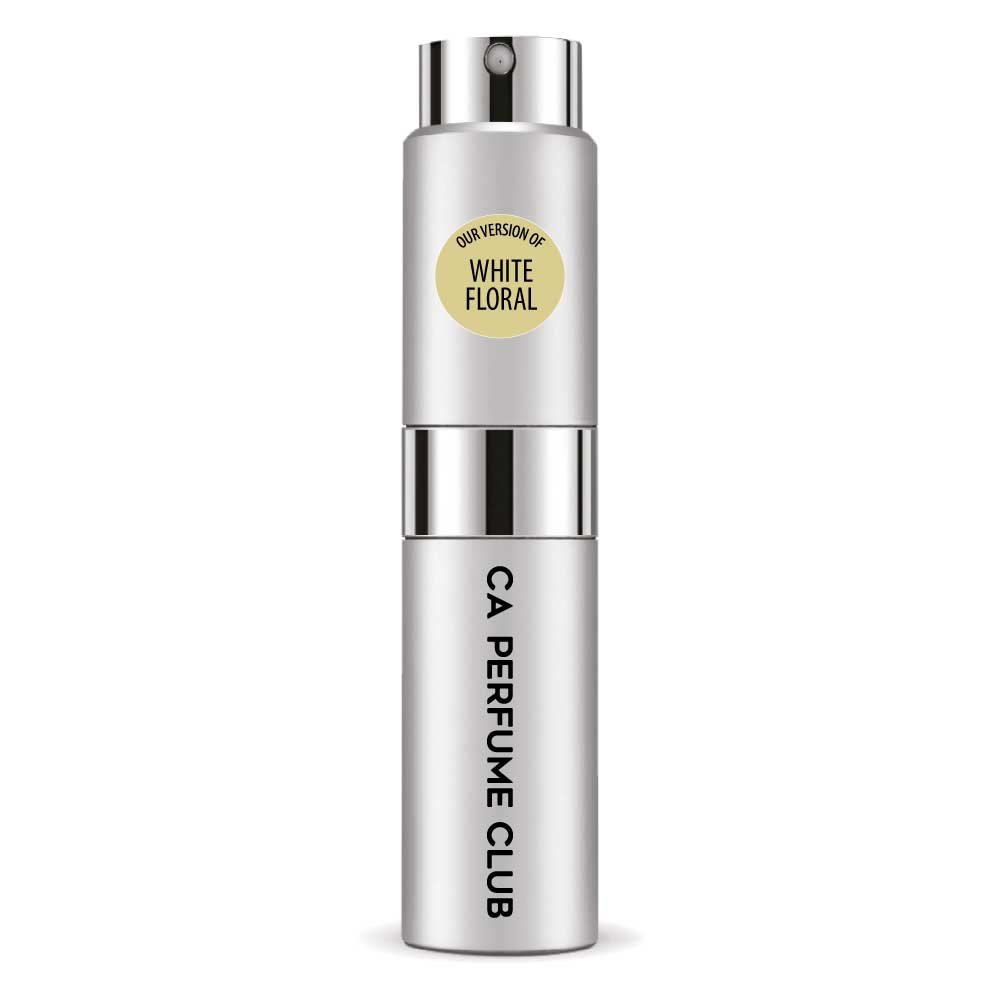 444- White Floral Perfume Spray