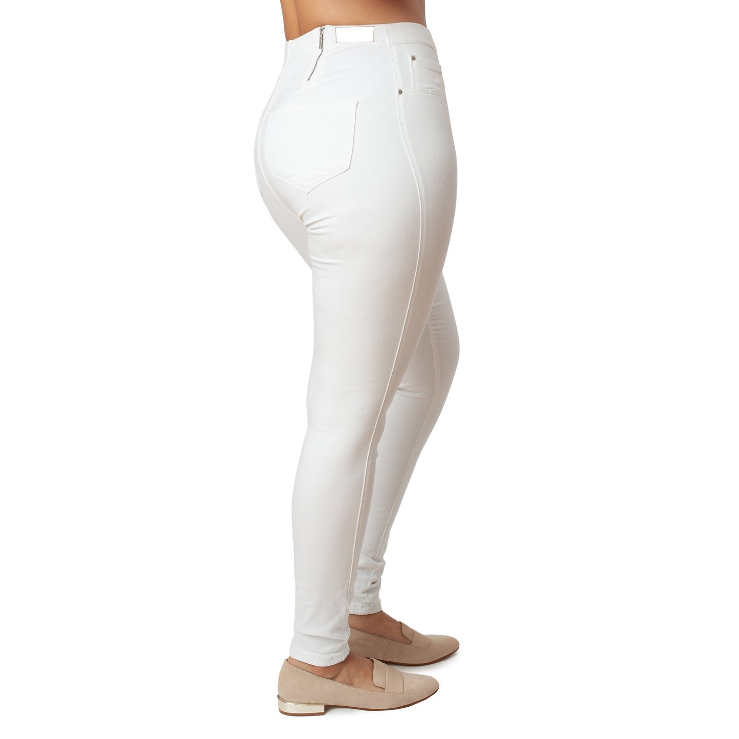 White Jeans Basic Signature Style