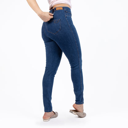 Signature Style Med Wash Denim Jeans