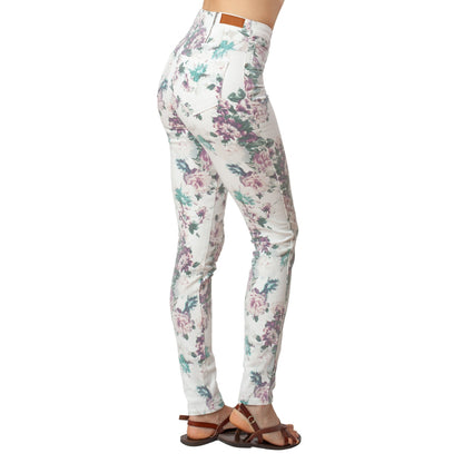 Printed Skinny Jeans Basic Signature Style