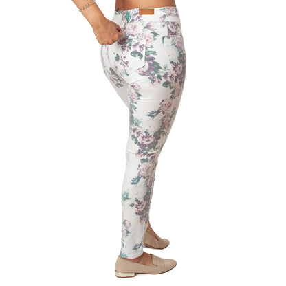 Printed Skinny Jeans Basic Signature Style