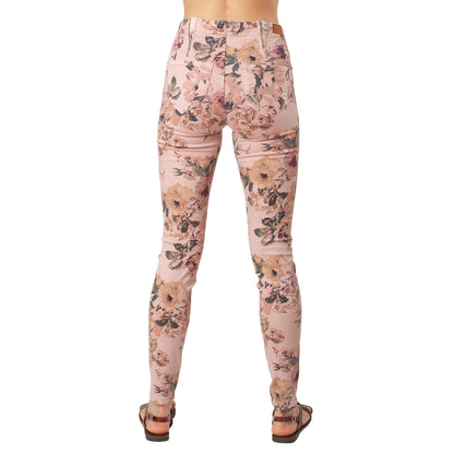 Printed Skinny Fit Jeans Basic Signature Style