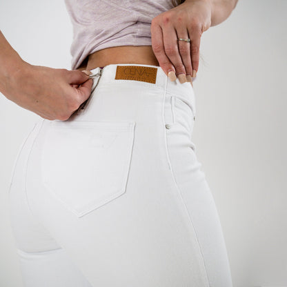 Raw Hem Cropped Bootcut