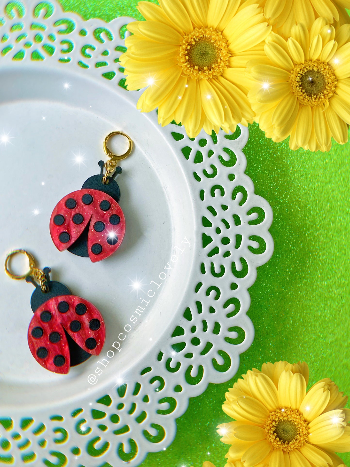 Glitter Lady Bug