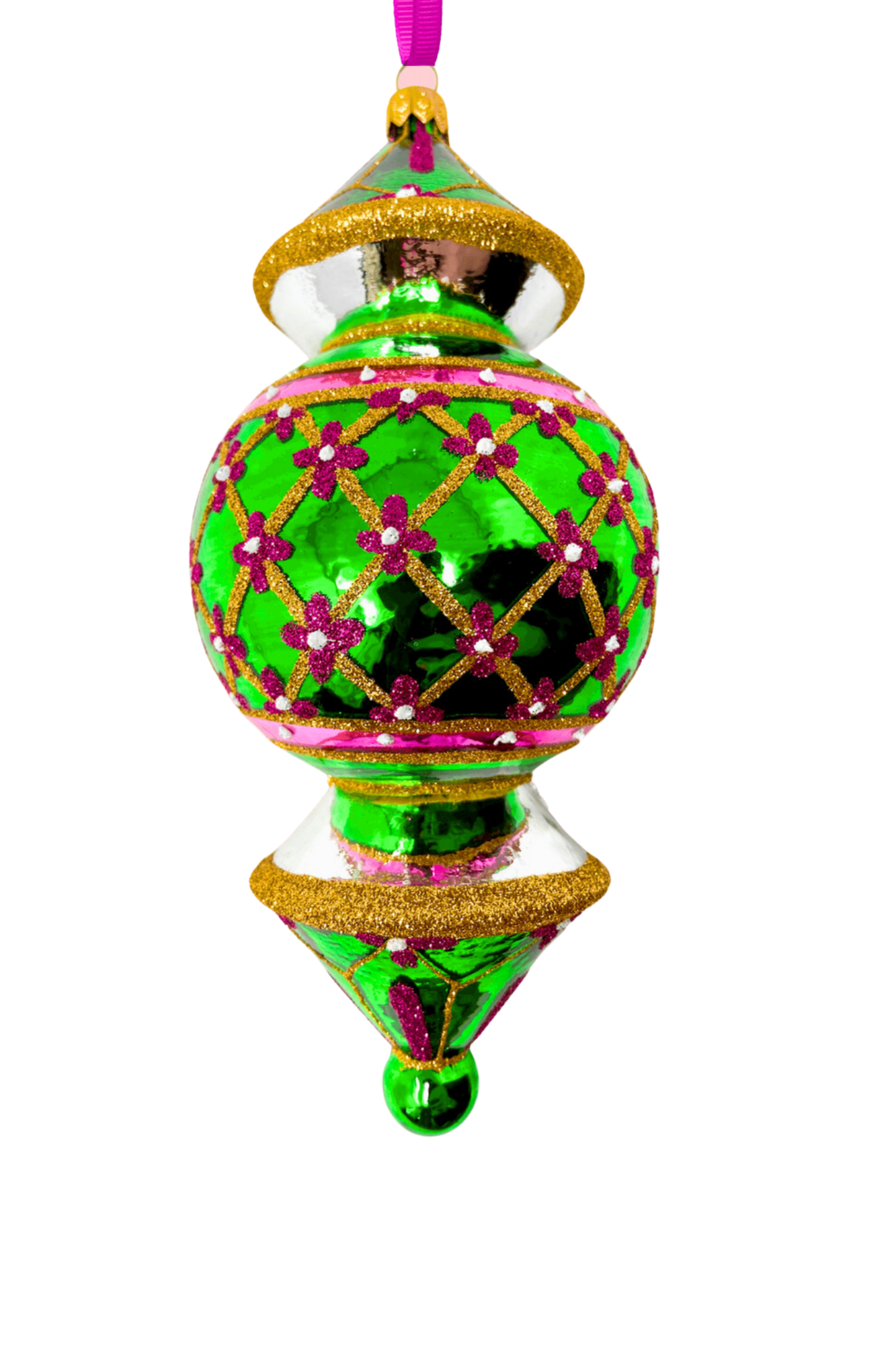 Chicago Reflector Glass Ornament