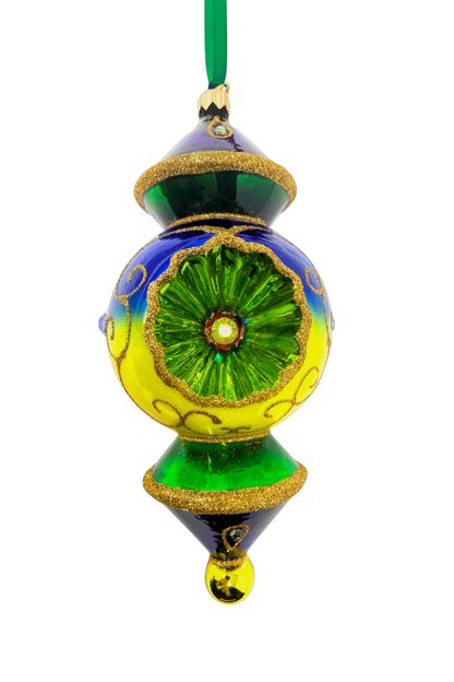 City of Lights Reflector Glass Ornament