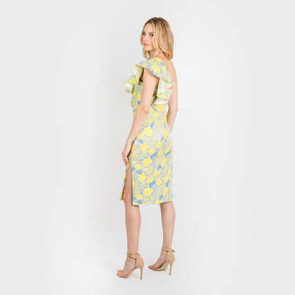 CN7187B Assymmetric Flounce Sheath