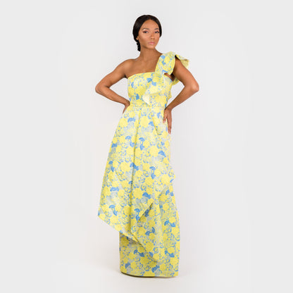 The Asymmetric Flounce Sheath Classic