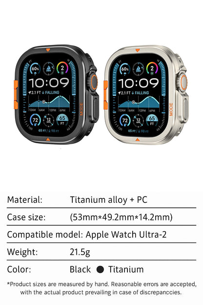 Apple Watch Zinc Alloy Electroplated Protective Case