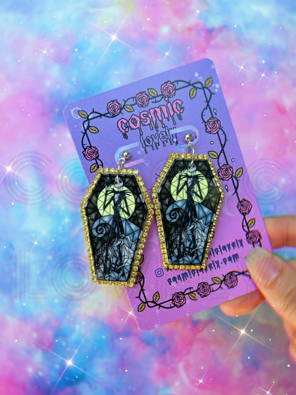 NBC Coffin Earrings