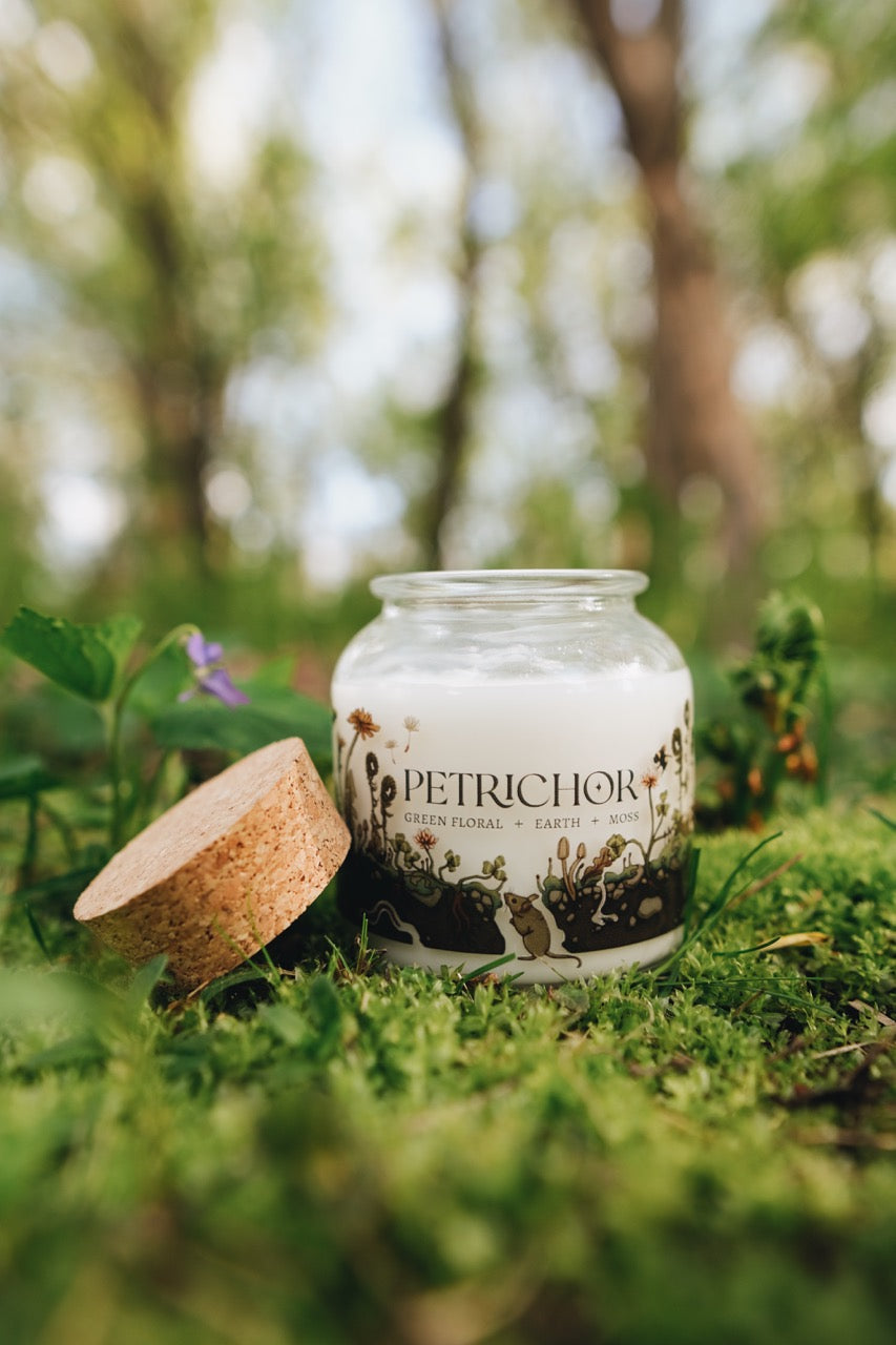 Petrichor | 8oz Apothecary Soy Candle