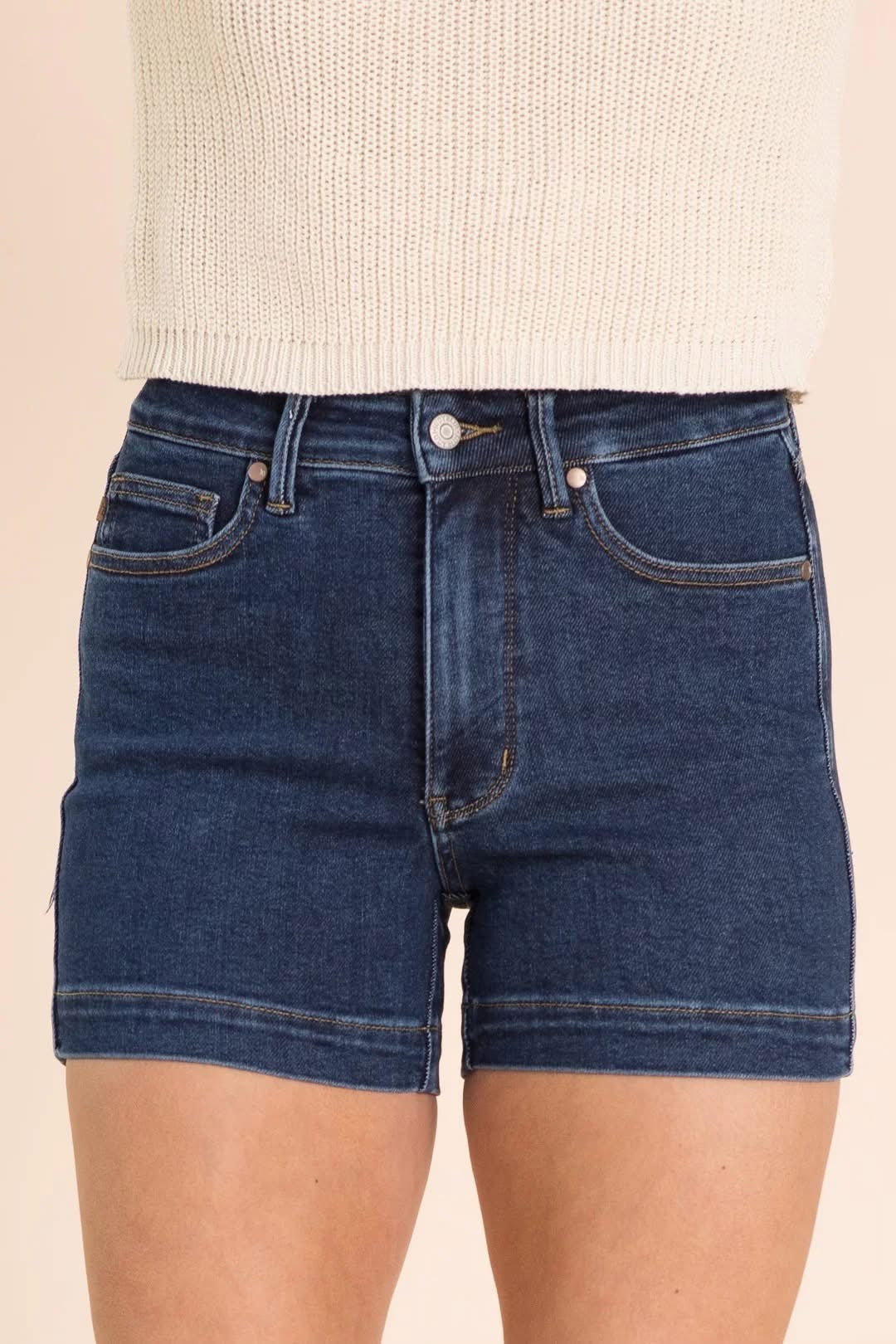 Judy Blue Tummy Control Trouser Short