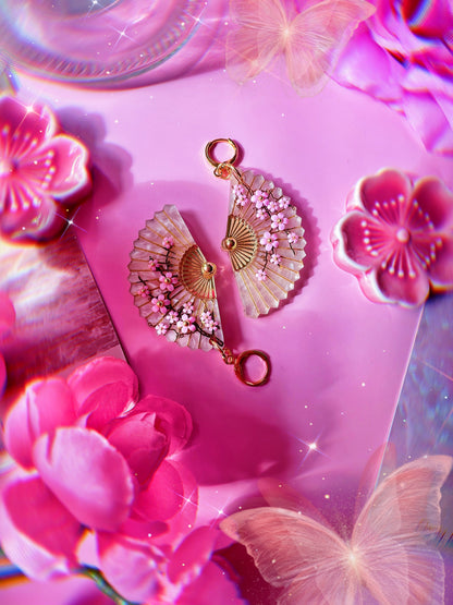 Folding Fan Earrings