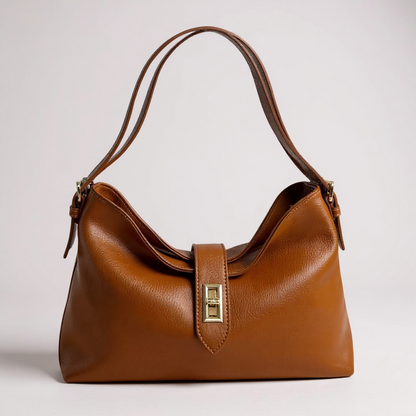 THE CLARA LEATHER SLOUCH BAG