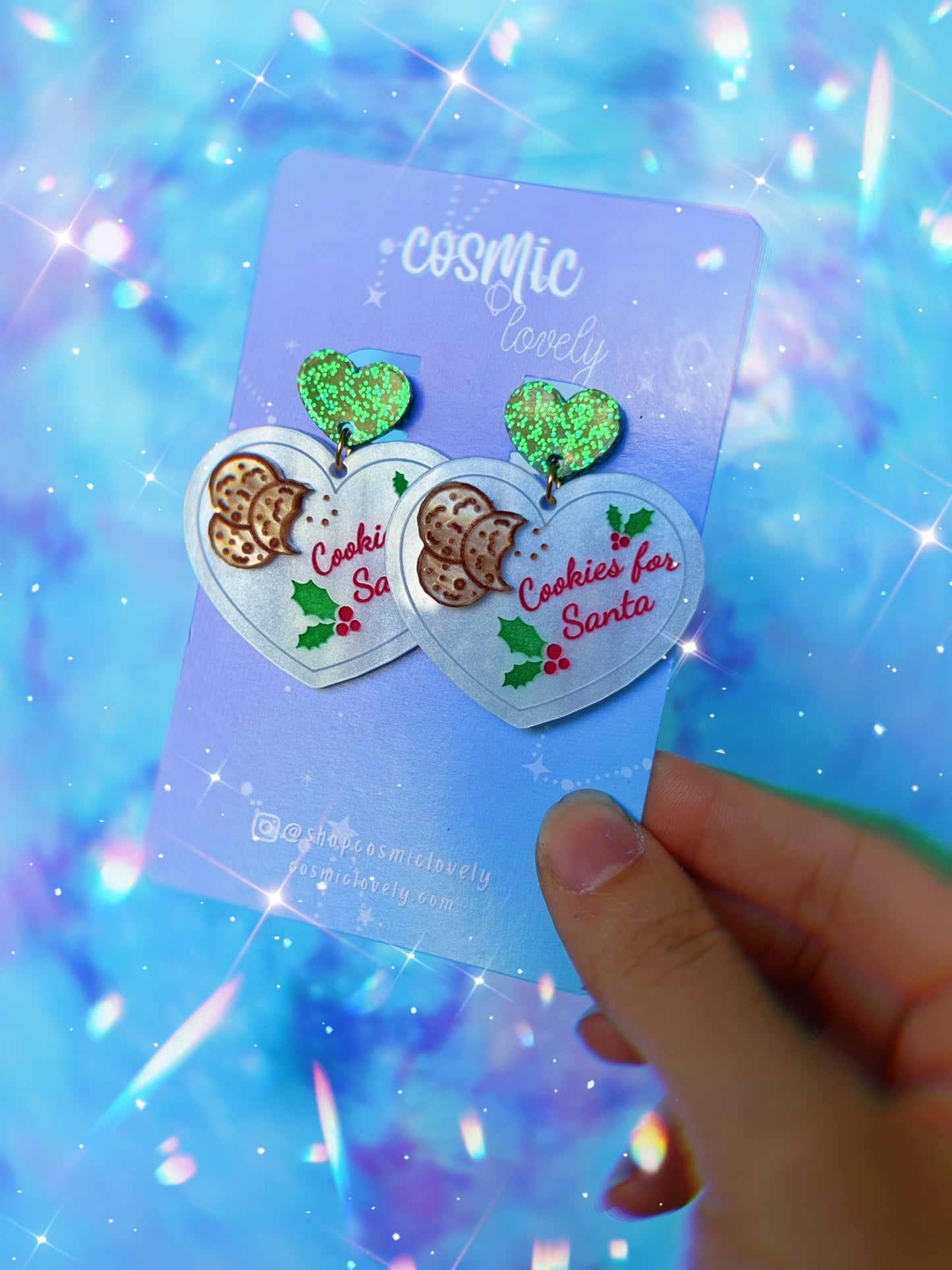 Cookies for Santa Earrings