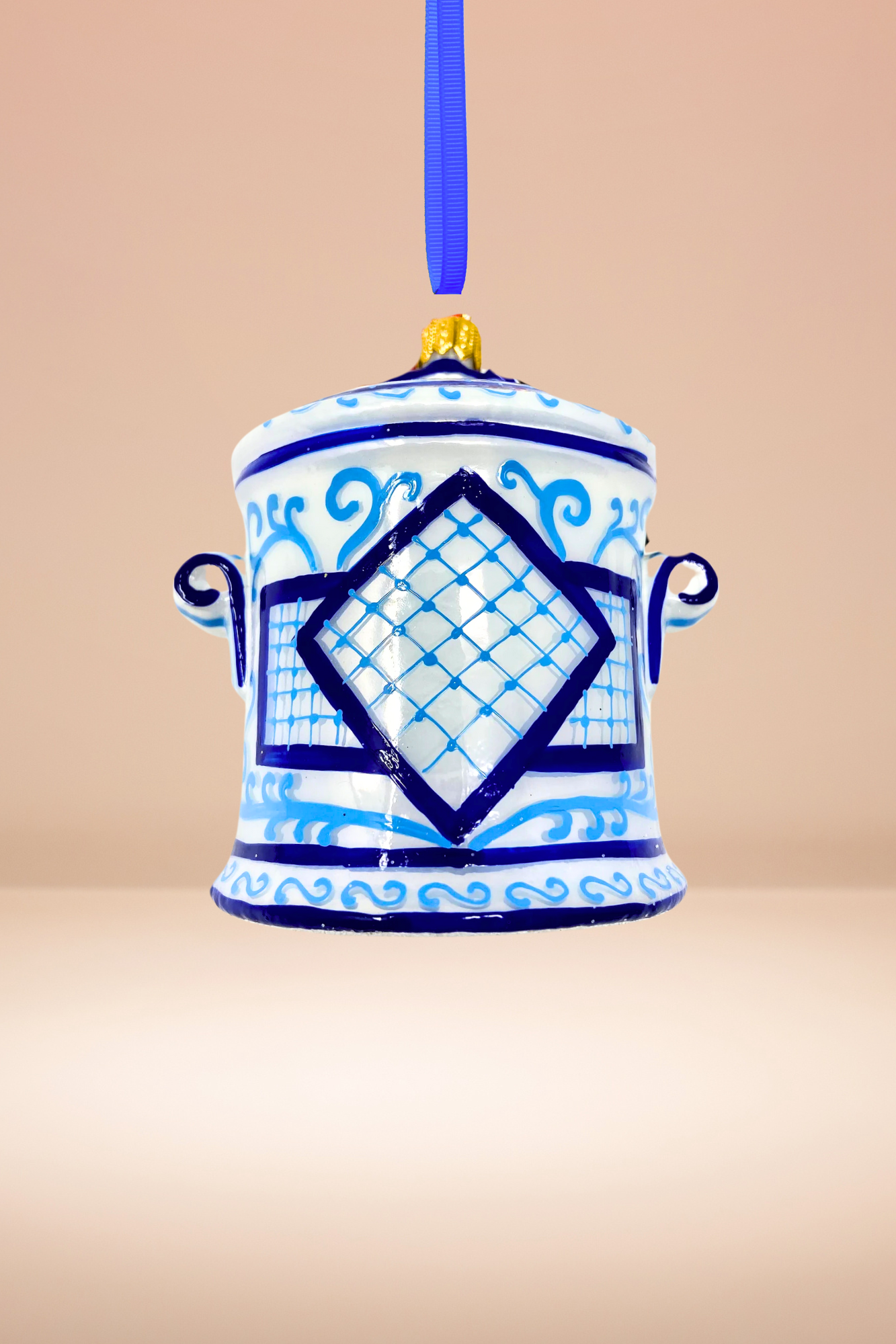 DeSantis Cookie Jar Polish Glass Ornament