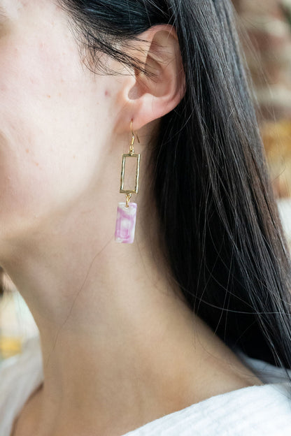 Raya Earrings - Bubblegum Pink