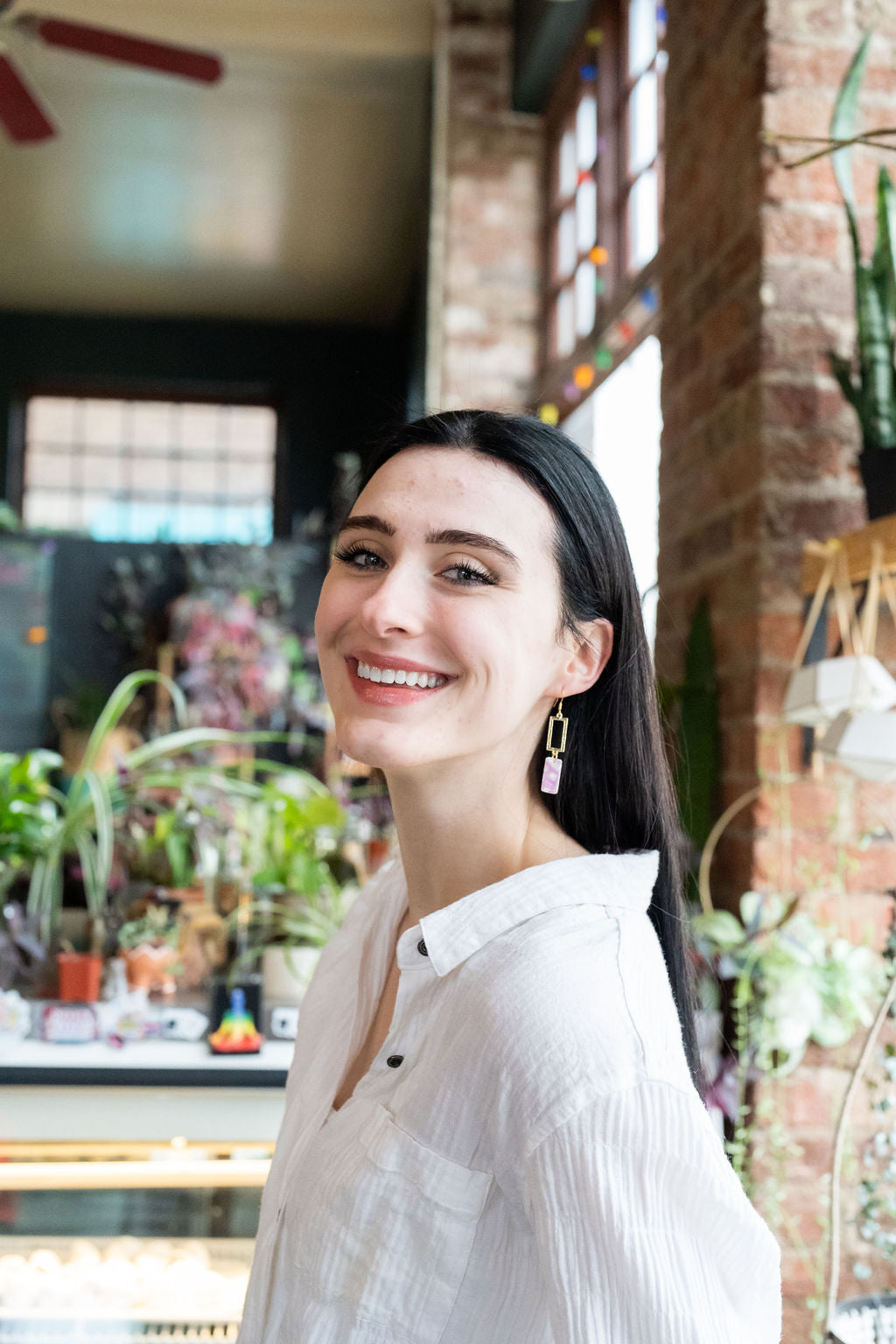 Raya Earrings - Bubblegum Pink