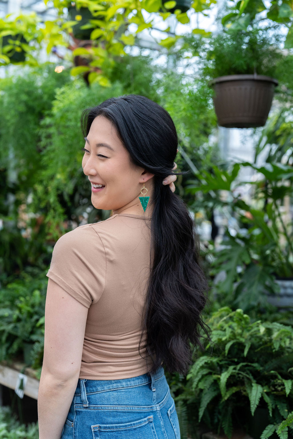 Olivia Earrings - Green