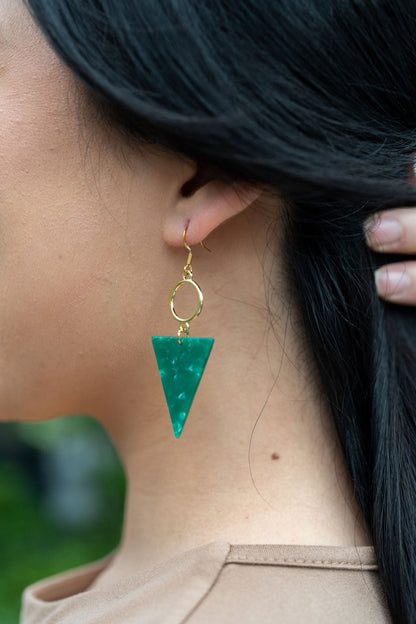 Olivia Earrings - Green