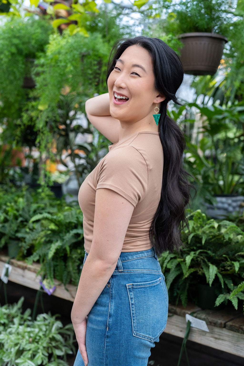 Olivia Earrings - Green