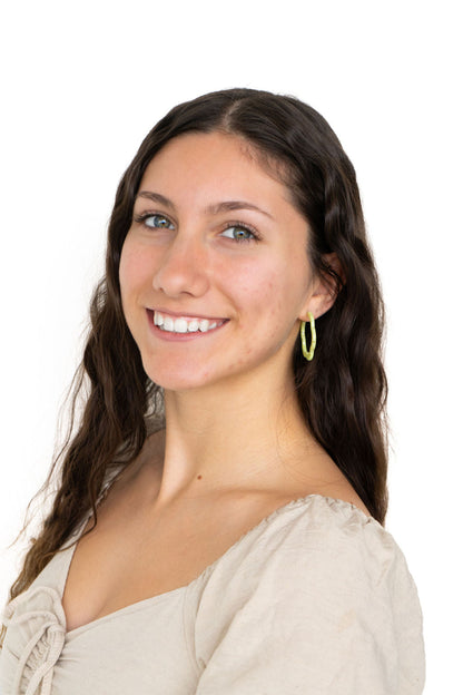 Posey Hoops - Lime Green